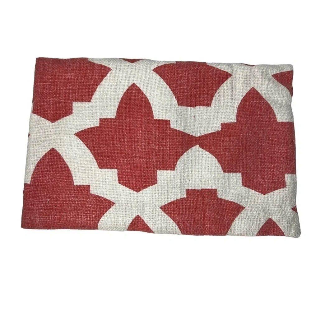Mela Artisans Ikat Pillow **Cover 18 X 12 Pearly Button Closure NEW Lumbar Throw